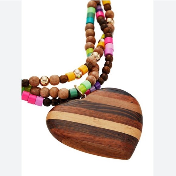 DANNIJO Retro Heart Necklace - Picture 6 of 6